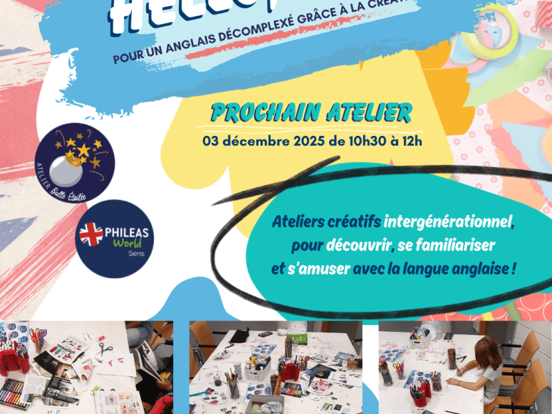 HELLO, ART ! – Prochain atelier&nbsp;hors-les-murs.